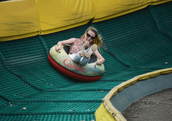 Toboggan slide- Casela Nature Parks